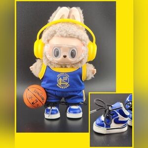 Fits Labubu Golden State Warriors Clothes
